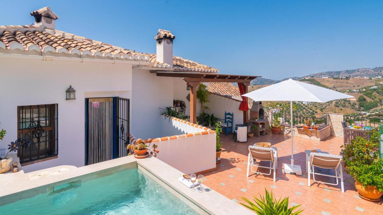Casa Arcos De Almona Frigiliana By Ruralidays Villa ภายนอก รูปภาพ